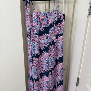 Lilly Pulitzer Romper/Jumpsuit in Pink and Blue Floral Design Brand New with Tag